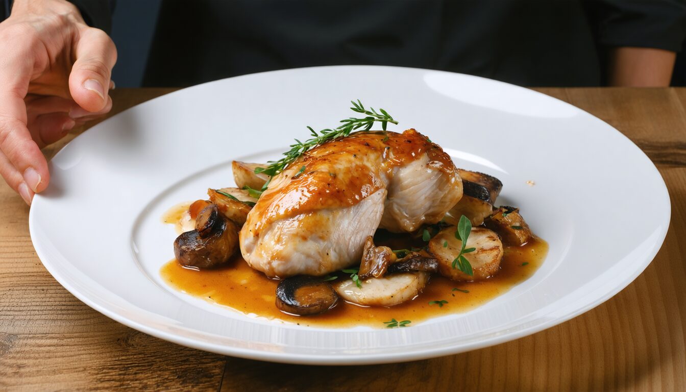 découvrez la recette du poulet gaston gérard revisitée par cyril lignac, un classique de la cuisine française aux saveurs authentiques et gourmandes.