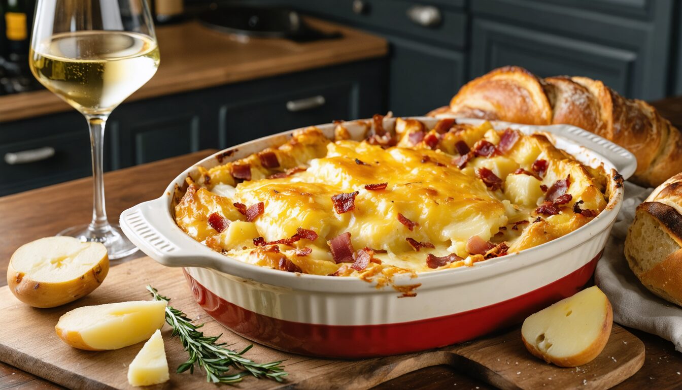 découvrez notre recette facile de tartiflette au reblochon, un plat savoureux et convivial parfait pour réchauffer vos repas en famille ou entre amis.