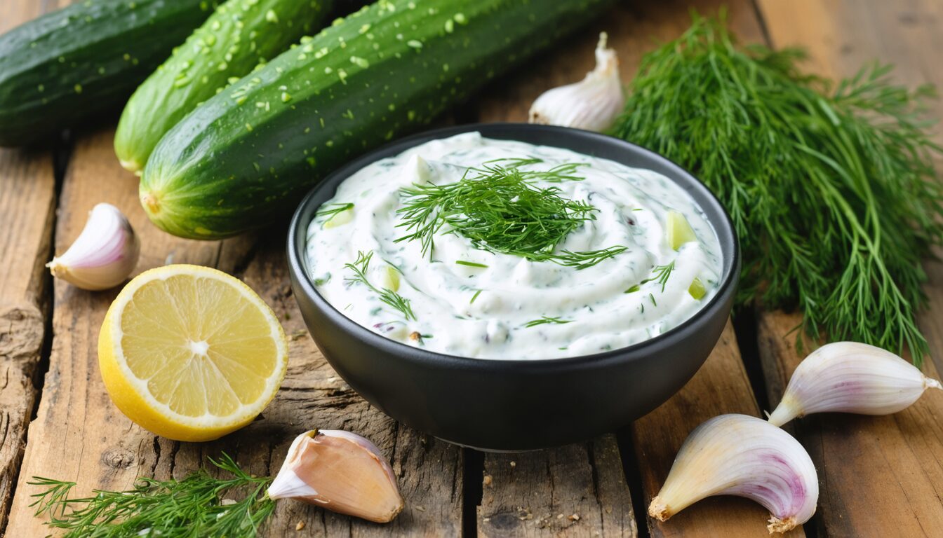 découvrez la recette traditionnelle du tzatziki maison, simple à réaliser et pleine de fraîcheur, idéale pour accompagner vos plats méditerranéens.