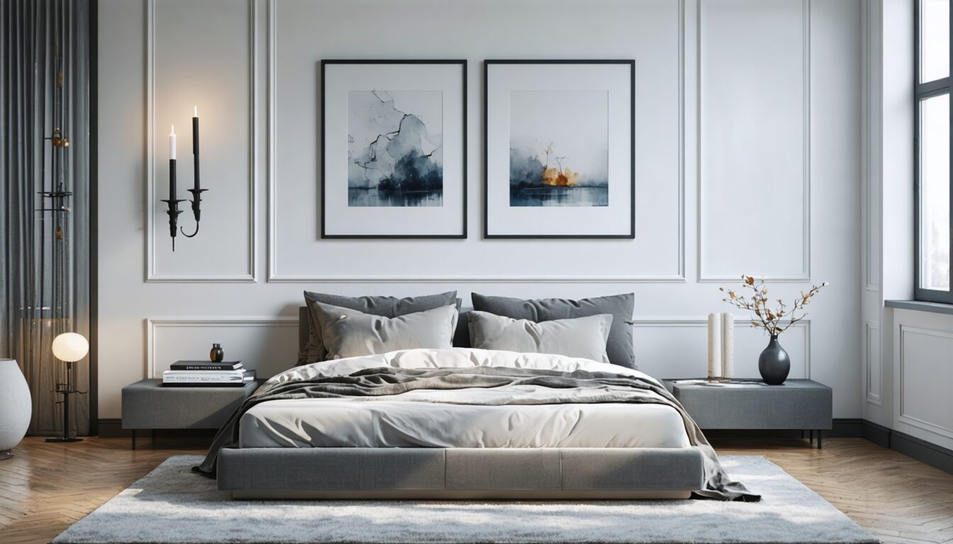 découvrez comment choisir la dimension parfaite d'un cadre pour mettre en valeur votre chambre parentale et créer une ambiance harmonieuse et élégante.