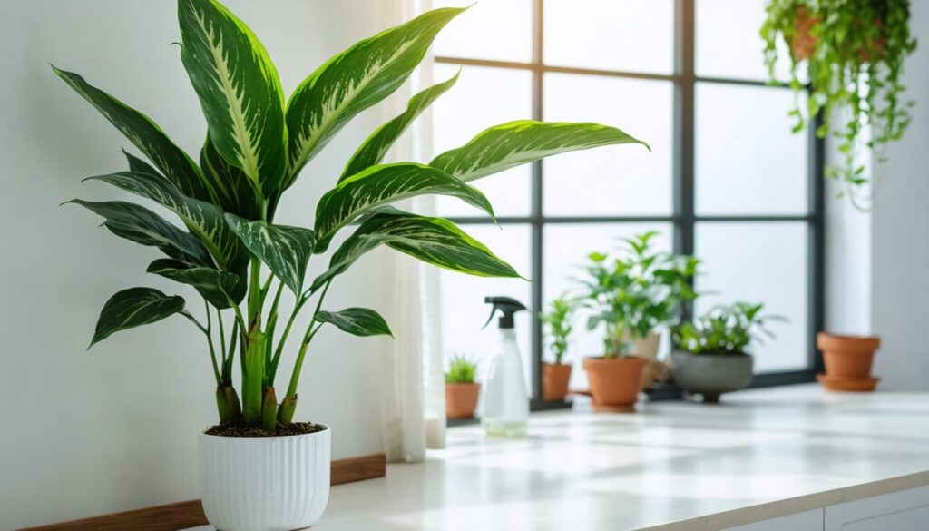 Aglaonema commutatum : guide pratique pour une culture réussie et un entretien simplifié