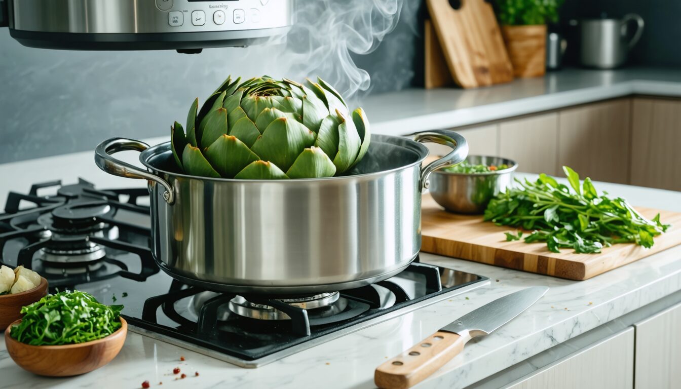 découvrez notre guide complet pour réussir la cuisson de l'artichaut à la cocotte-minute. astuces et conseils pour un résultat parfait à chaque fois.