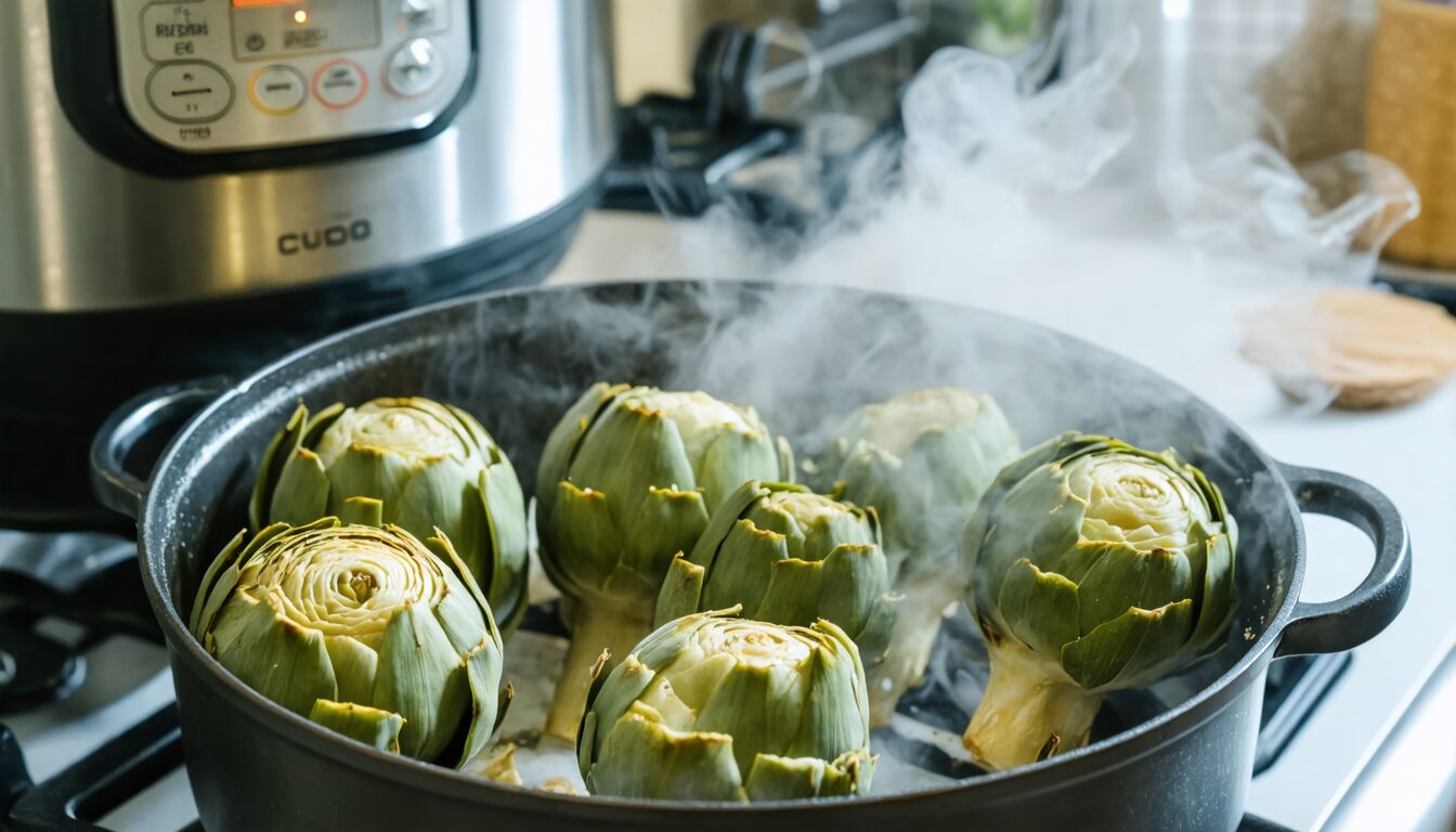 découvrez comment cuire l'artichaut à la cocotte-minute grâce à notre guide complet pour une cuisson rapide, facile et parfaitement réussie à chaque fois.