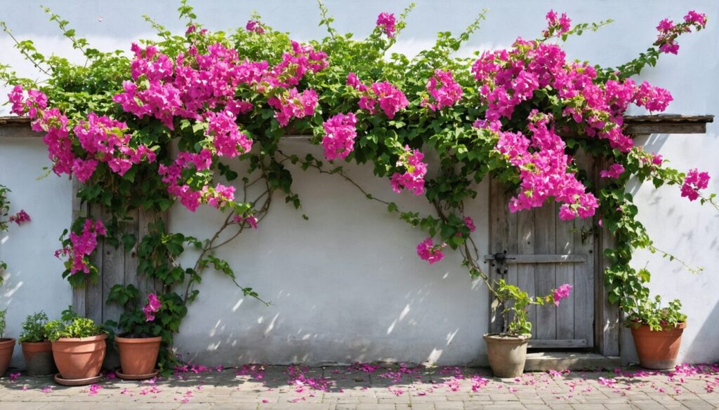 Bougainvillea spectabilis : la plante grimpante éclatante au soin simplifié