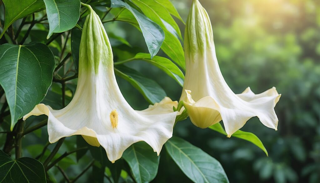 Brugmansia suaveolens : guide complet pour cultiver et entretenir la trompette des anges