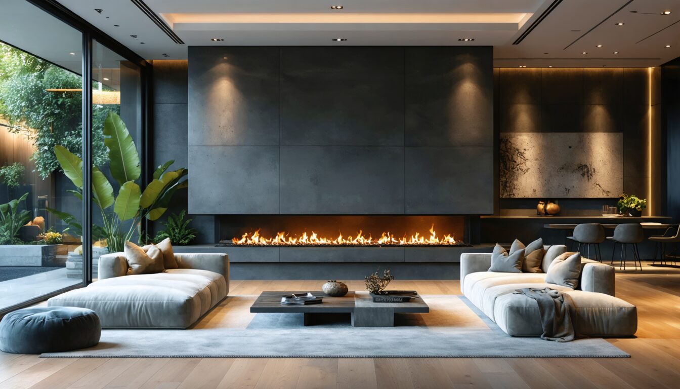 découvrez comment une cheminée design apporte une chaleur accueillante tout en sublimant le style affirmé de votre intérieur contemporain, alliant confort et élégance.