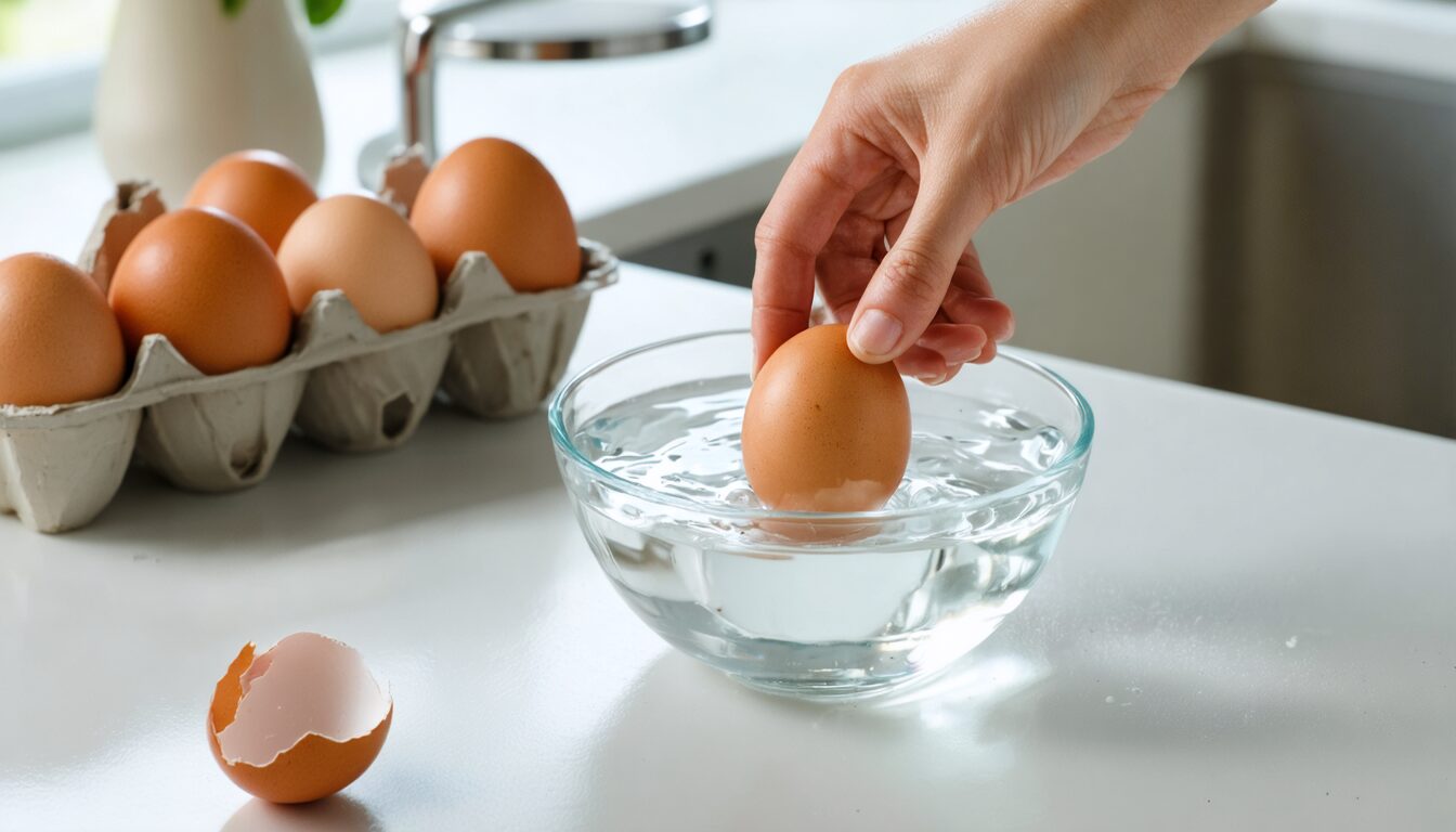 découvrez nos conseils pratiques pour vérifier facilement la fraîcheur d’un œuf avant de le consommer et éviter tout risque alimentaire.