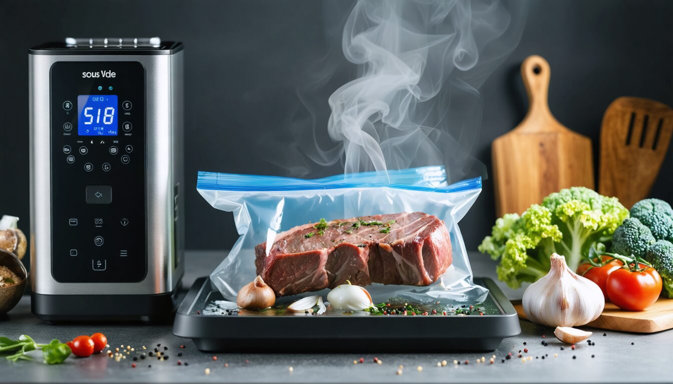 maîtrisez la cuisson sous vide grâce à notre guide ultime et découvrez tous ses avantages pour des plats savoureux, tendres et parfaitement cuits à chaque fois.