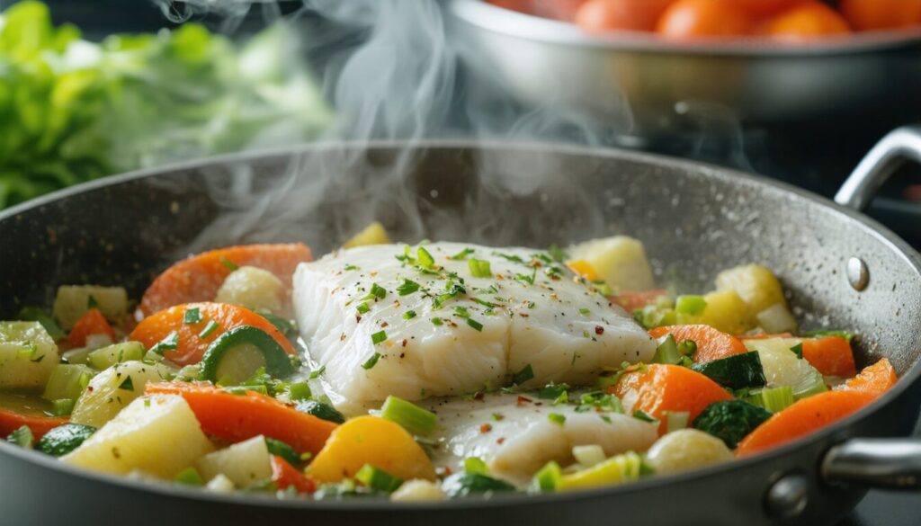 Dos de Cabillaud Rôti au Four avec Légumes : Recette Facile et Toujours Réussie