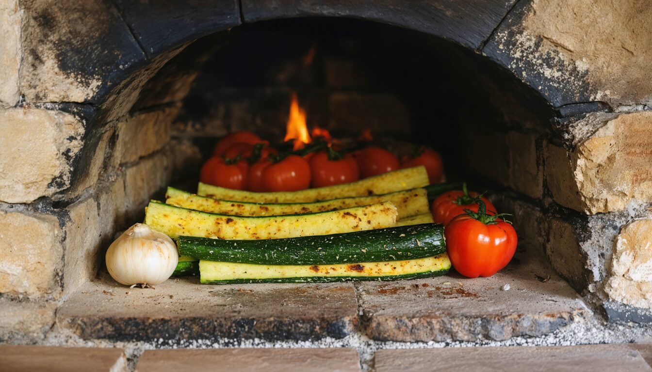 découvrez la recette authentique de l'escalivade catalane, un plat traditionnel aux légumes grillés cuits au four, parfait pour savourer les saveurs méditerranéennes.