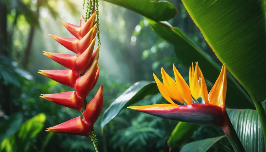 Heliconia rostrata : guide complet pour sa plantation, son entretien et ses spécificités tropicales
