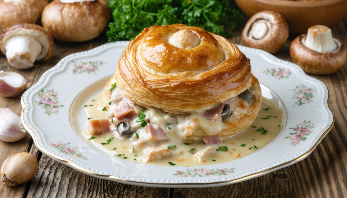découvrez la recette authentique de la bouchée à la reine, facile à réaliser et transmise par grand-mère pour des saveurs traditionnelles et réconfortantes.