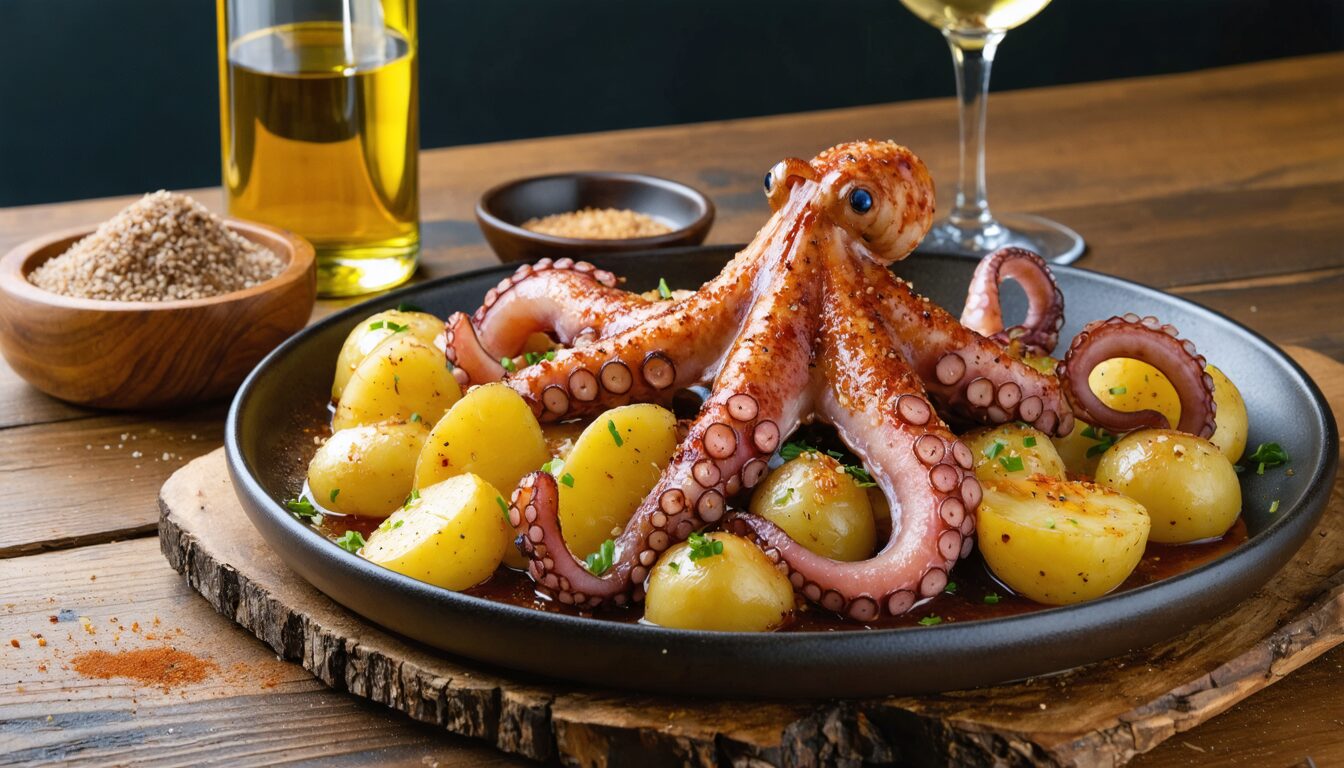 découvrez la recette authentique et simple du poulpe à la galicienne, une spécialité espagnole savoureuse qui vous transporte au cœur de la galice pour un voyage gourmand inoubliable.