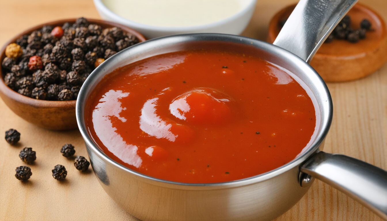 découvrez la recette facile et authentique de la sauce au poivre maison, inspirée des secrets de grand-mère, pour sublimer et épicer tous vos plats.