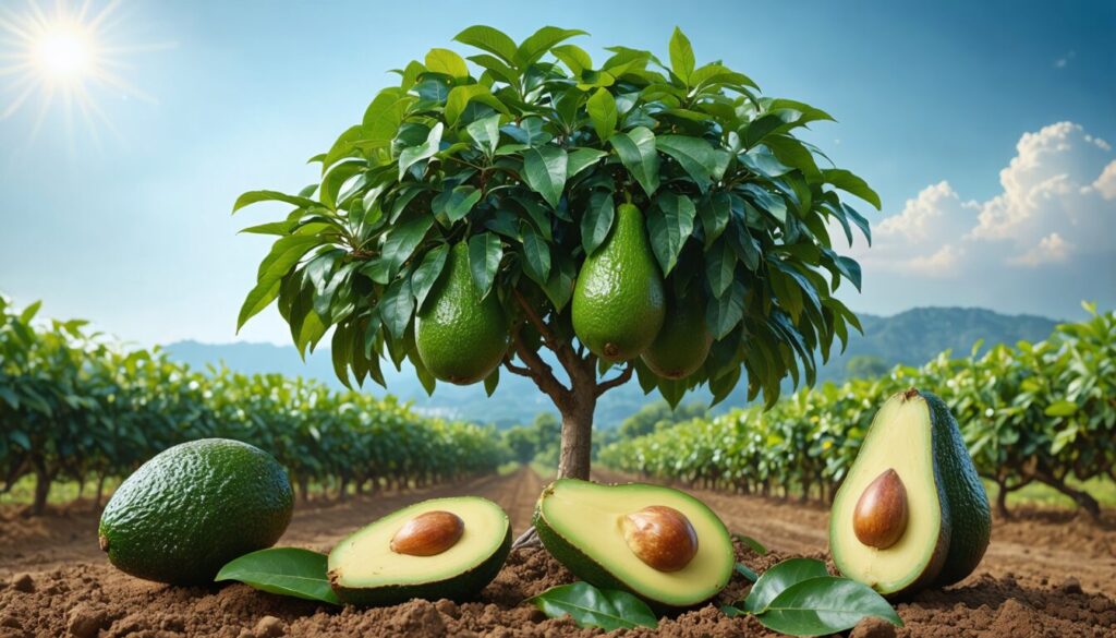 Persea americana : Découvrez les secrets de l’avocatier – culture, caractéristiques et vertus santé