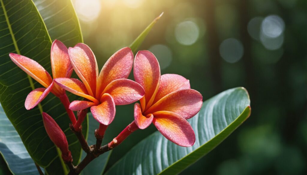 Plumeria rubra : guide complet sur les caractéristiques, la culture et l’entretien du frangipanier rouge
