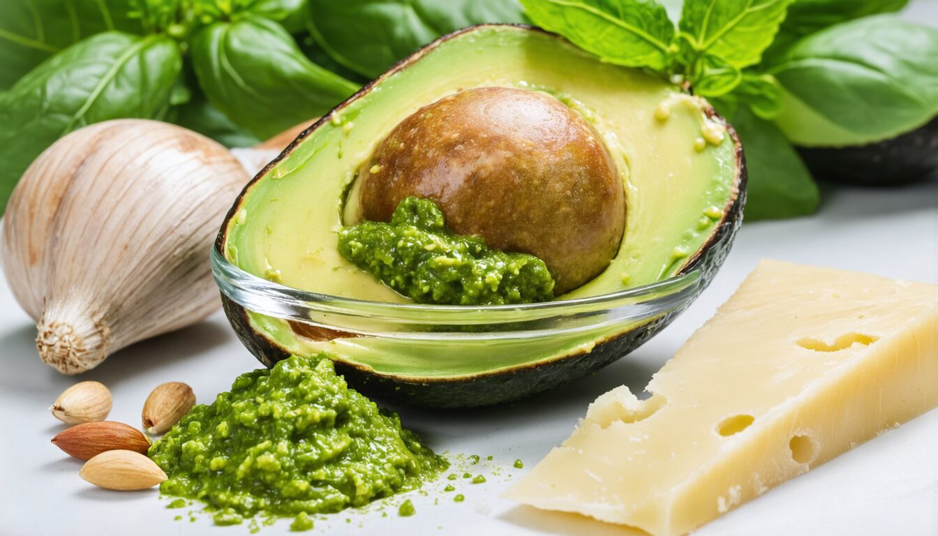 découvrez notre recette simple et rapide pour préparer un délicieux pesto d'avocat maison, parfait pour rehausser vos plats en un rien de temps.