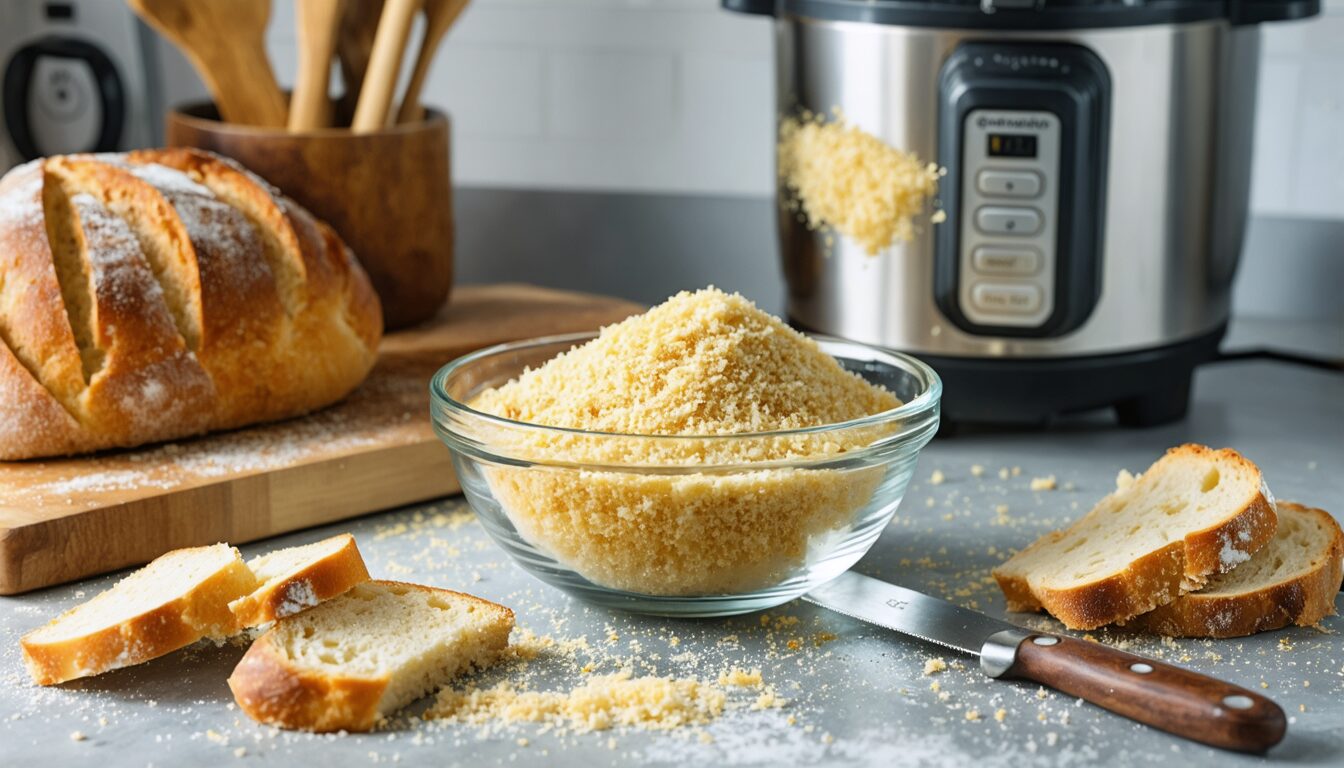 apprenez à préparer facilement votre chapelure maison avec cette recette simple et rapide, parfaite pour rehausser vos plats en un rien de temps.