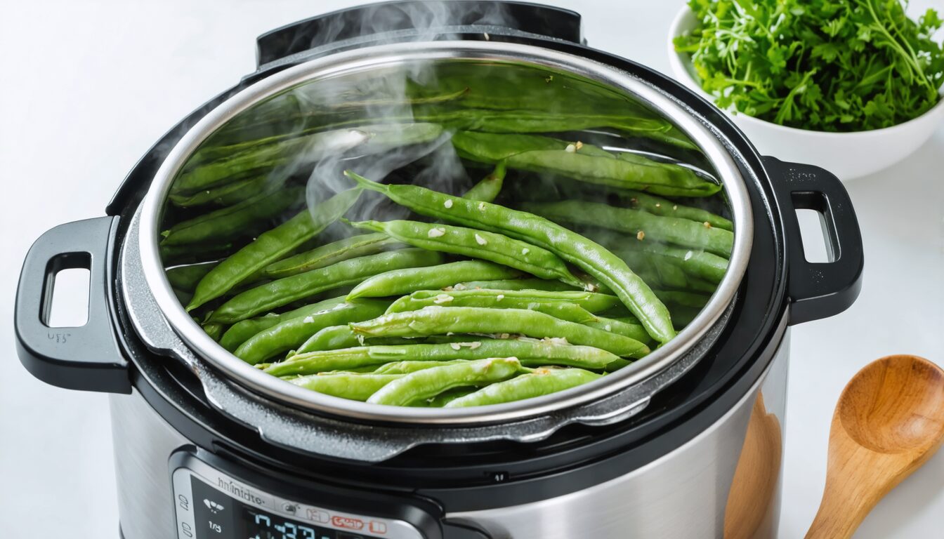 découvrez la durée idéale pour cuire parfaitement vos haricots verts à la cocotte-minute et garder toute leur saveur et leur texture.