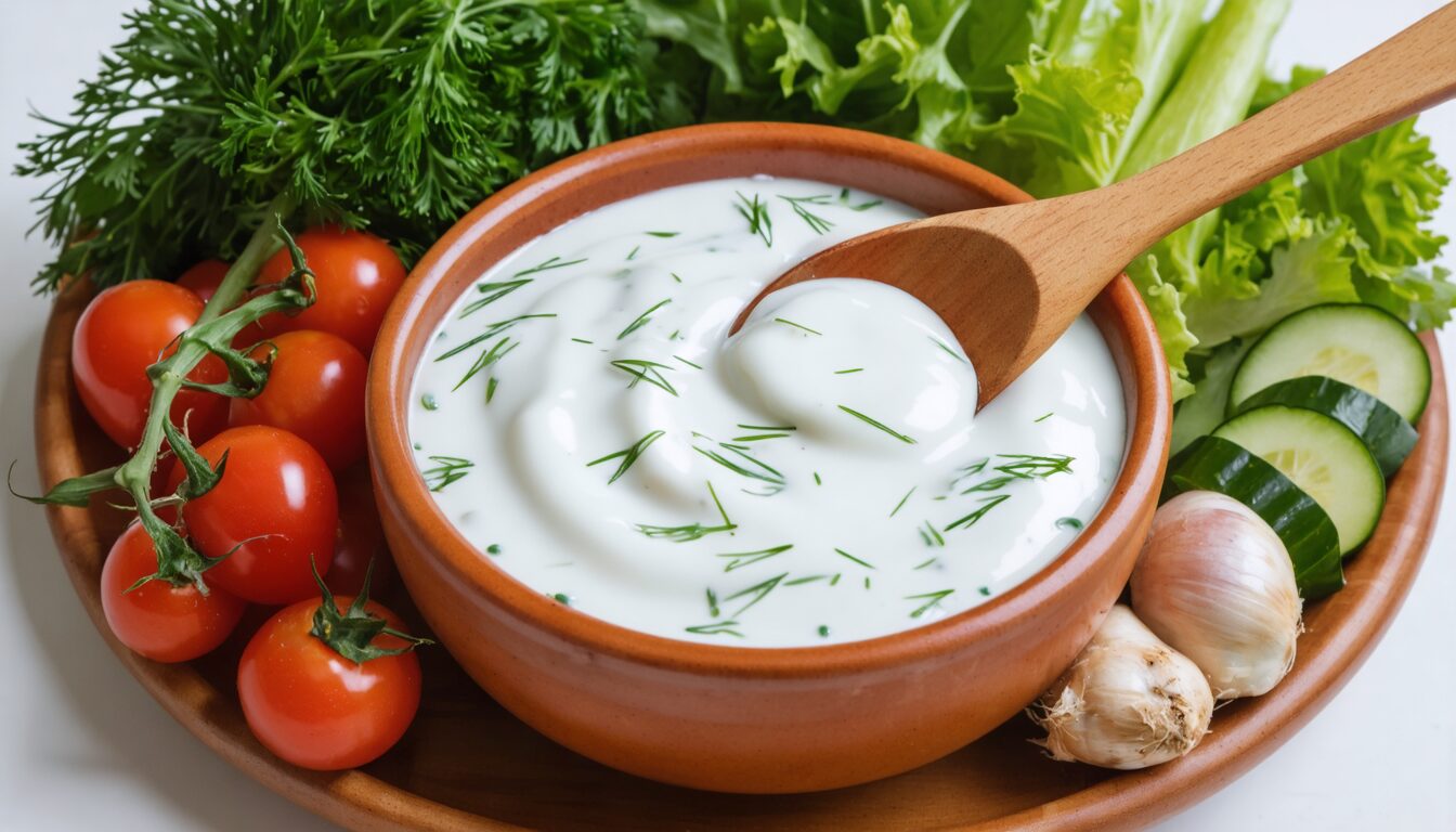 découvrez une recette facile de sauce au yaourt idéale pour sublimer vos crudités et salades. fraîche et légère, elle accompagne parfaitement vos repas santé.