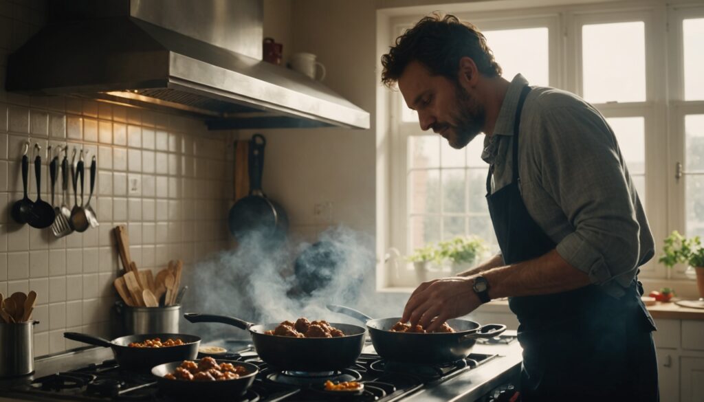 Quelle est la durée idéale pour cuire des boulettes de viande à la poêle ?