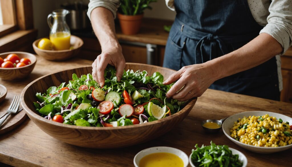 Recette express : Vinaigrette citronnée à l’huile d’olive et moutarde