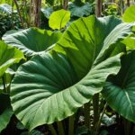 Colocasia esculenta « Oreille d’Éléphant » : Guide complet sur cette plante tropicale et ses soins