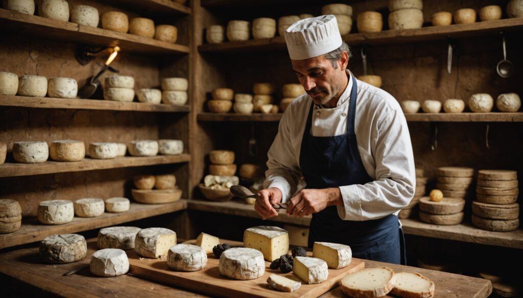 Les fromages italiens à la truffe : un joyau rare et savoureux de la gastronomie italienne