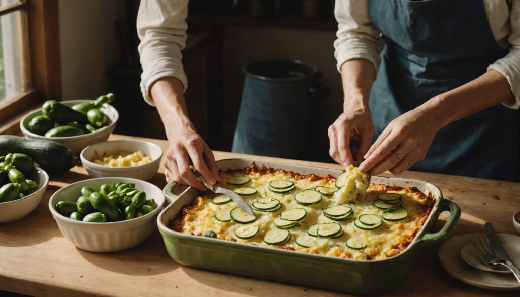 Gratin de Courgettes à l’Ancienne : Une Recette Simple et Express pour un Plat Authentique