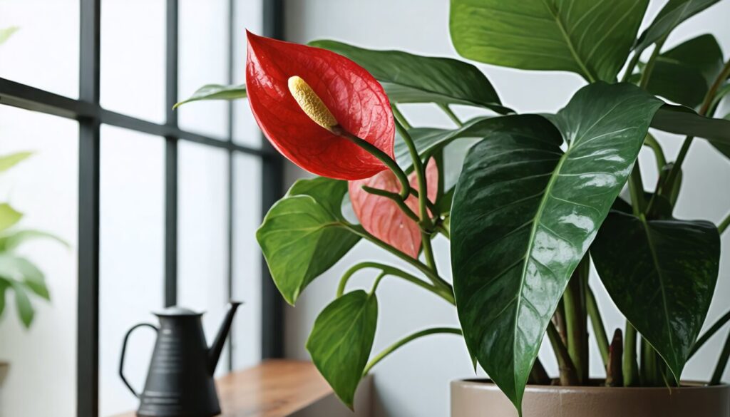 Anthurium andraeanum : Guide complet pour réussir la culture et l’entretien de votre plante d’intérieur
