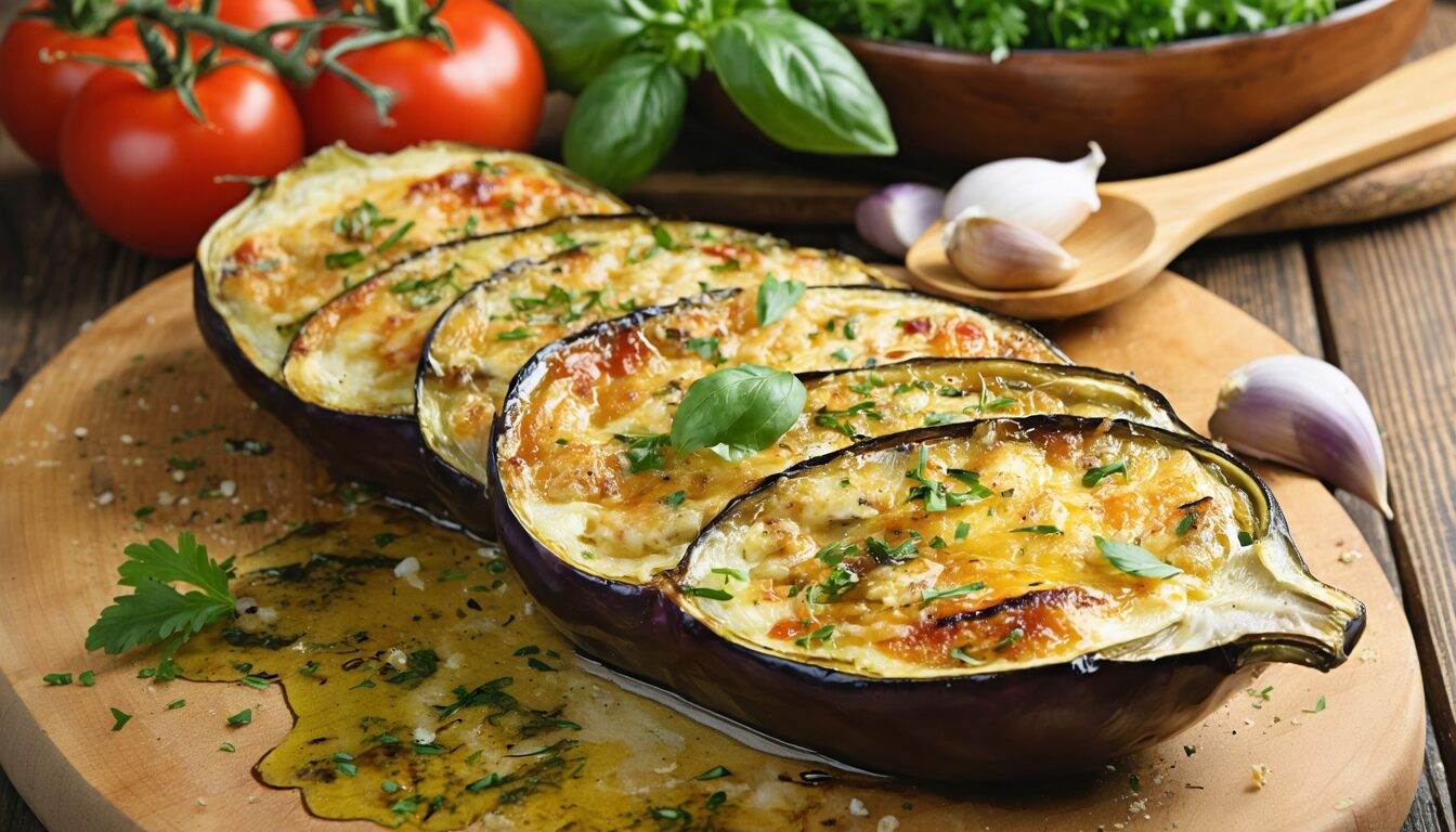 découvrez comment préparer une aubergine au four savoureuse et ultra simple avec notre recette facile à suivre, idéale pour un repas sain et gourmand.
