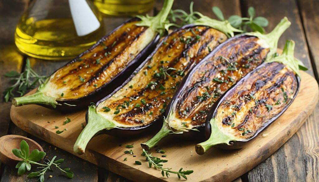 Aubergine au four : une recette savoureuse et ultra simple à réaliser
