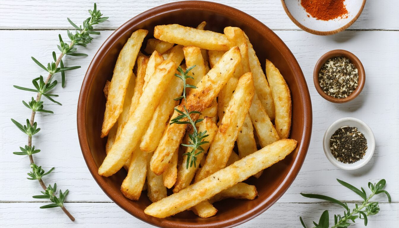 découvrez comment préparer facilement des frites maison croustillantes au four grâce à nos astuces simples et rapides pour un snack sain et savoureux.