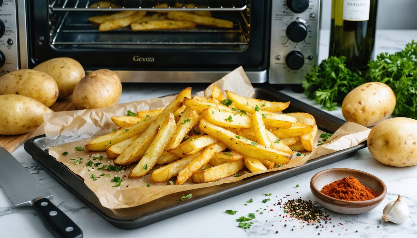 découvrez comment préparer facilement des frites maison croustillantes au four grâce à nos astuces simples et rapides pour un résultat délicieux et sain.