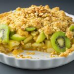 Crumble Maison aux Pommes et Kiwis : La Recette Simple et Savoureuse