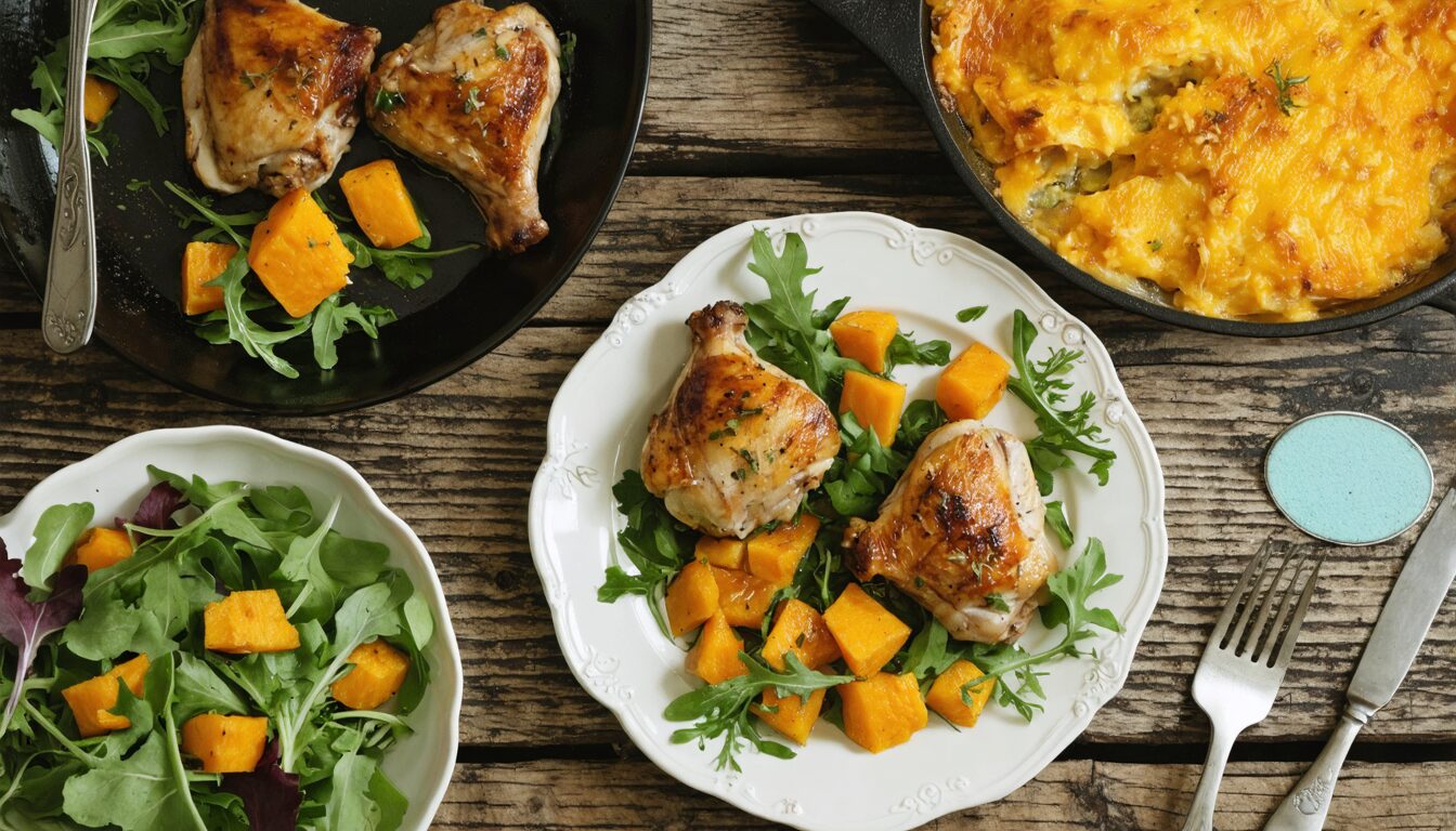découvrez notre recette facile et gourmande de gratin de butternut au four, un délice automnal parfait pour réchauffer vos repas avec simplicité et saveur.