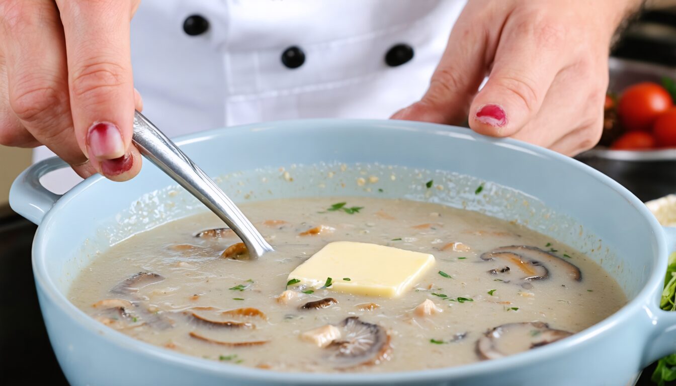 découvrez notre guide simple et express pour préparer un délice crémeux aux champignons, un velouté parfait à la texture onctueuse et au goût raffiné.