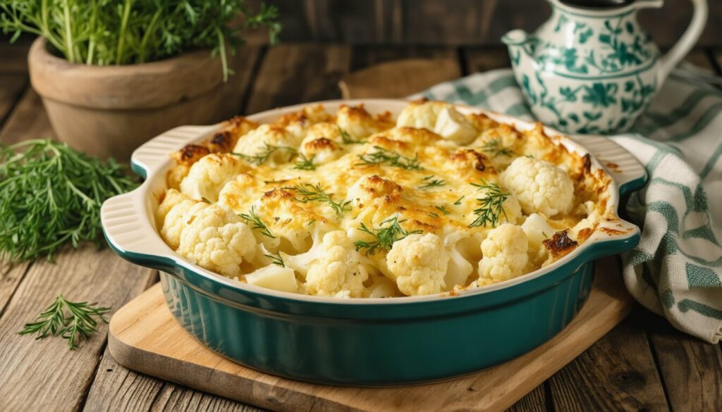 Délicieux Gratin Fondant de Chou-Fleur et Pommes de Terre : Une Recette Simple à Réaliser