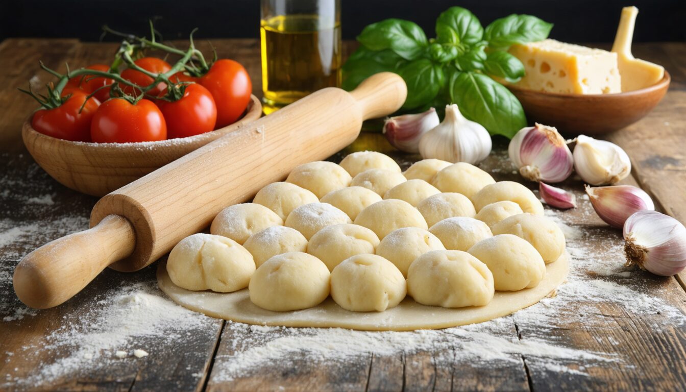 découvrez comment préparer des gnocchis faits maison avec notre recette authentique italienne. savourez la tradition et la simplicité d'un plat artisanal délicieux.