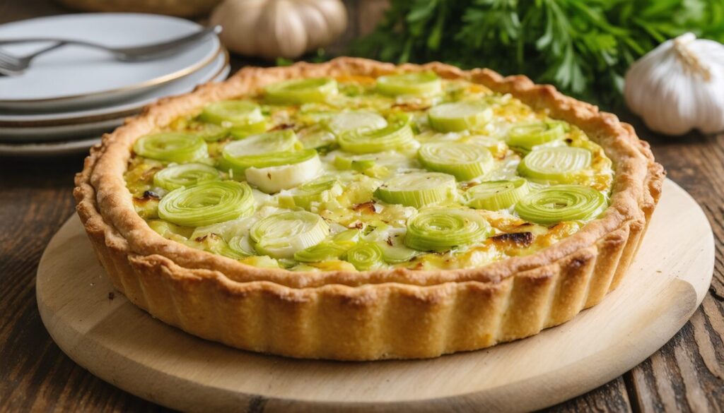 La Tarte aux Poireaux Authentique : Recette Traditionnelle Simplifiée