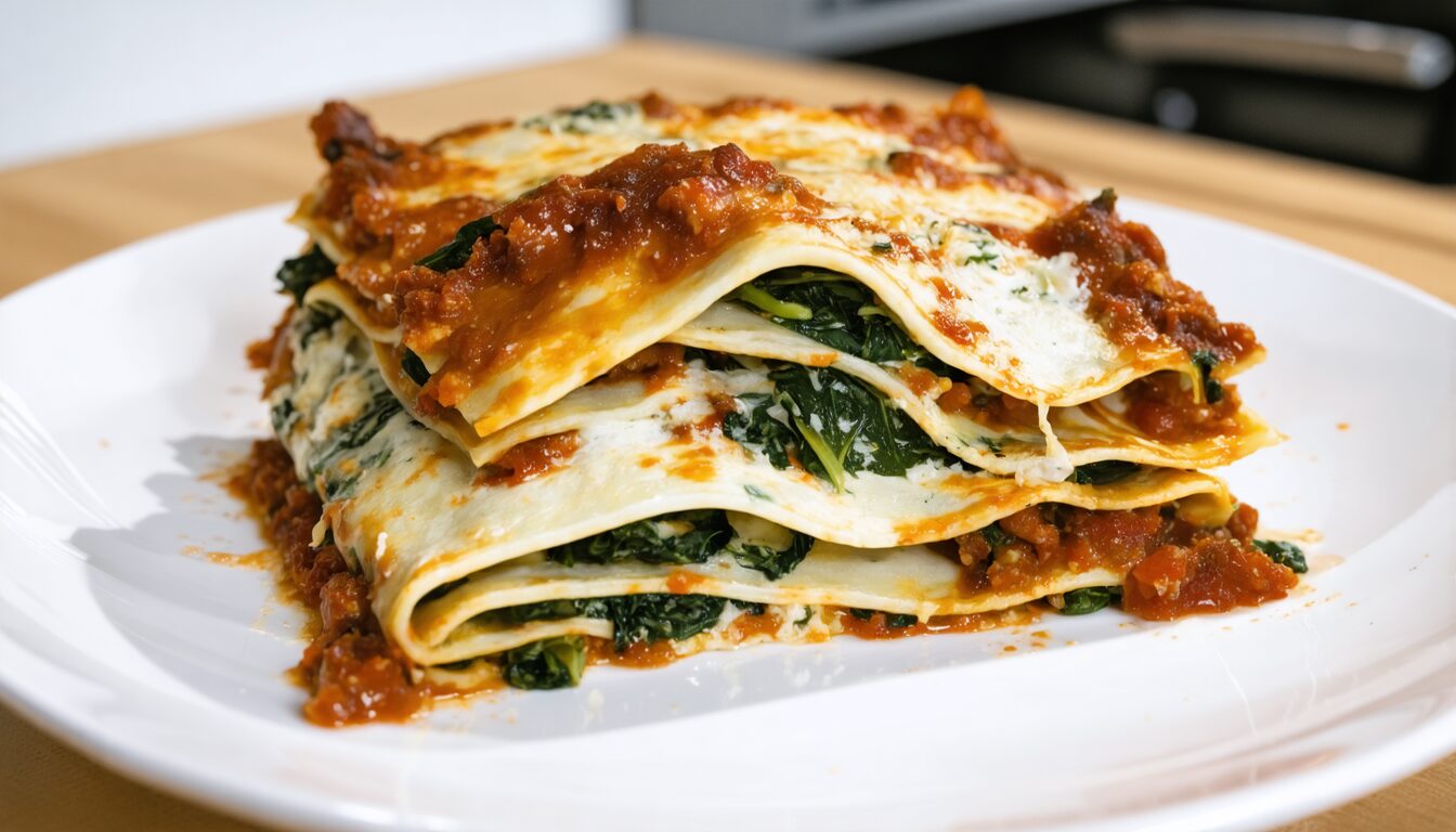 découvrez notre recette de lasagnes aux épinards et ricotta, une gourmandise végétarienne fondante et savoureuse, parfaite pour un repas équilibré et réconfortant.