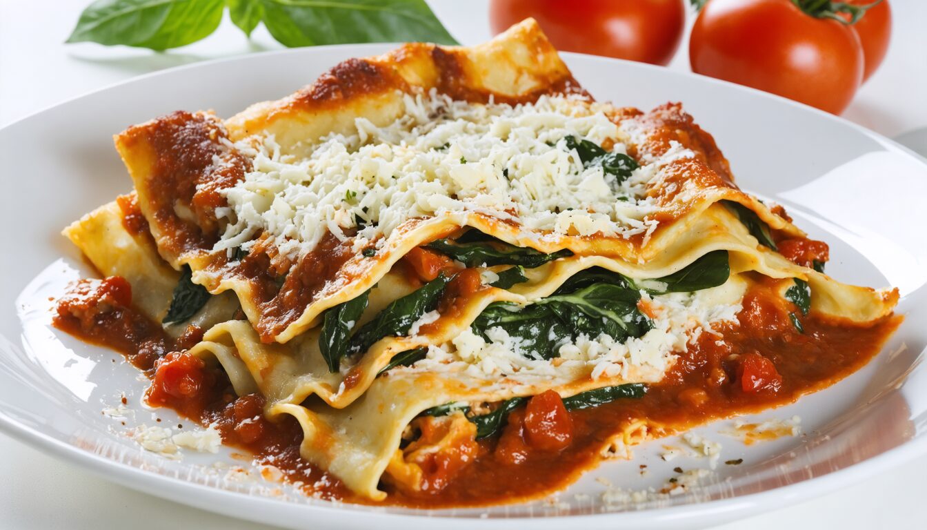 découvrez notre recette de lasagnes aux épinards et ricotta, gourmandes, végétariennes et fondantes à souhait, idéale pour un repas savoureux et équilibré.