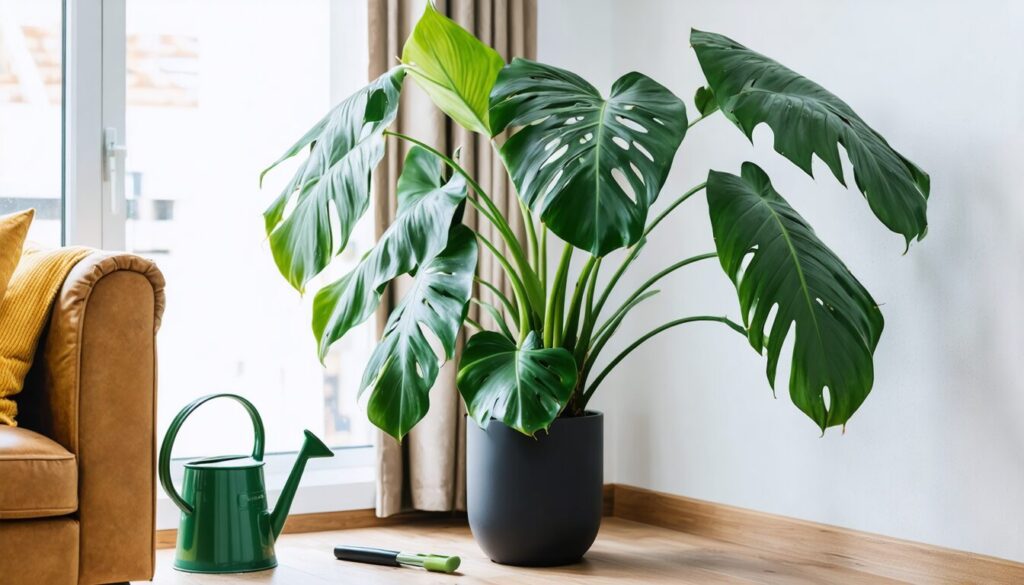 Monstera deliciosa : Guide complet pour réussir l’entretien, l’arrosage et la culture de votre plante d’intérieur