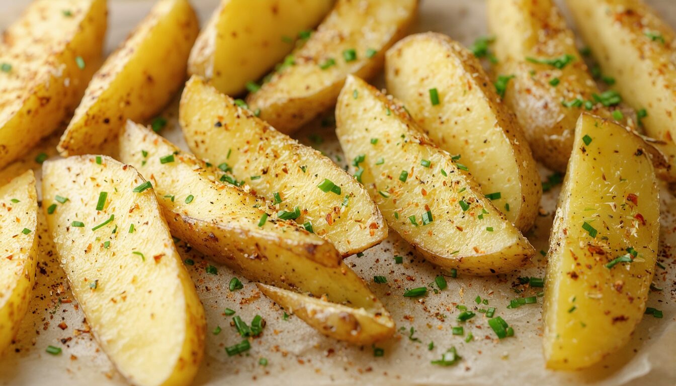 découvrez la recette facile des potatoes maison au four, pour des bouchées croustillantes et savoureuses à souhait, parfaites pour vos repas maison.