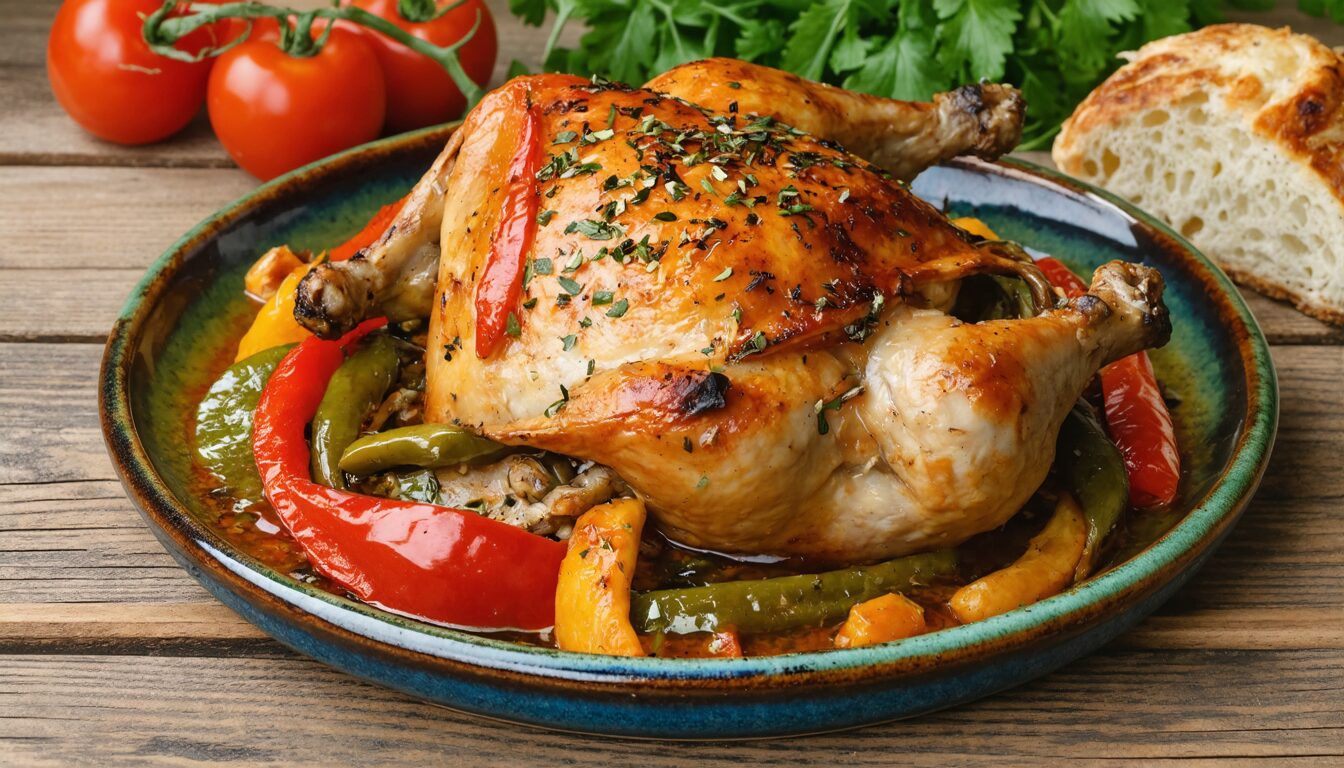 découvrez la recette traditionnelle du poulet basquaise authentique, facile à réaliser et garantie délicieuse à chaque préparation. un plat convivial aux saveurs du sud-ouest à maîtriser sans effort.