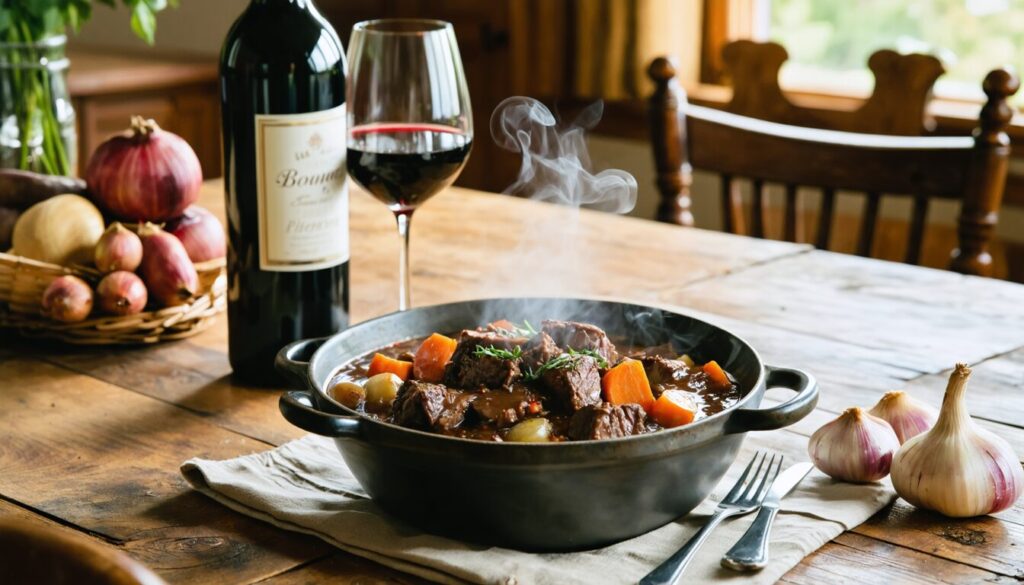 Quel vin accompagnera parfaitement votre bœuf bourguignon ?