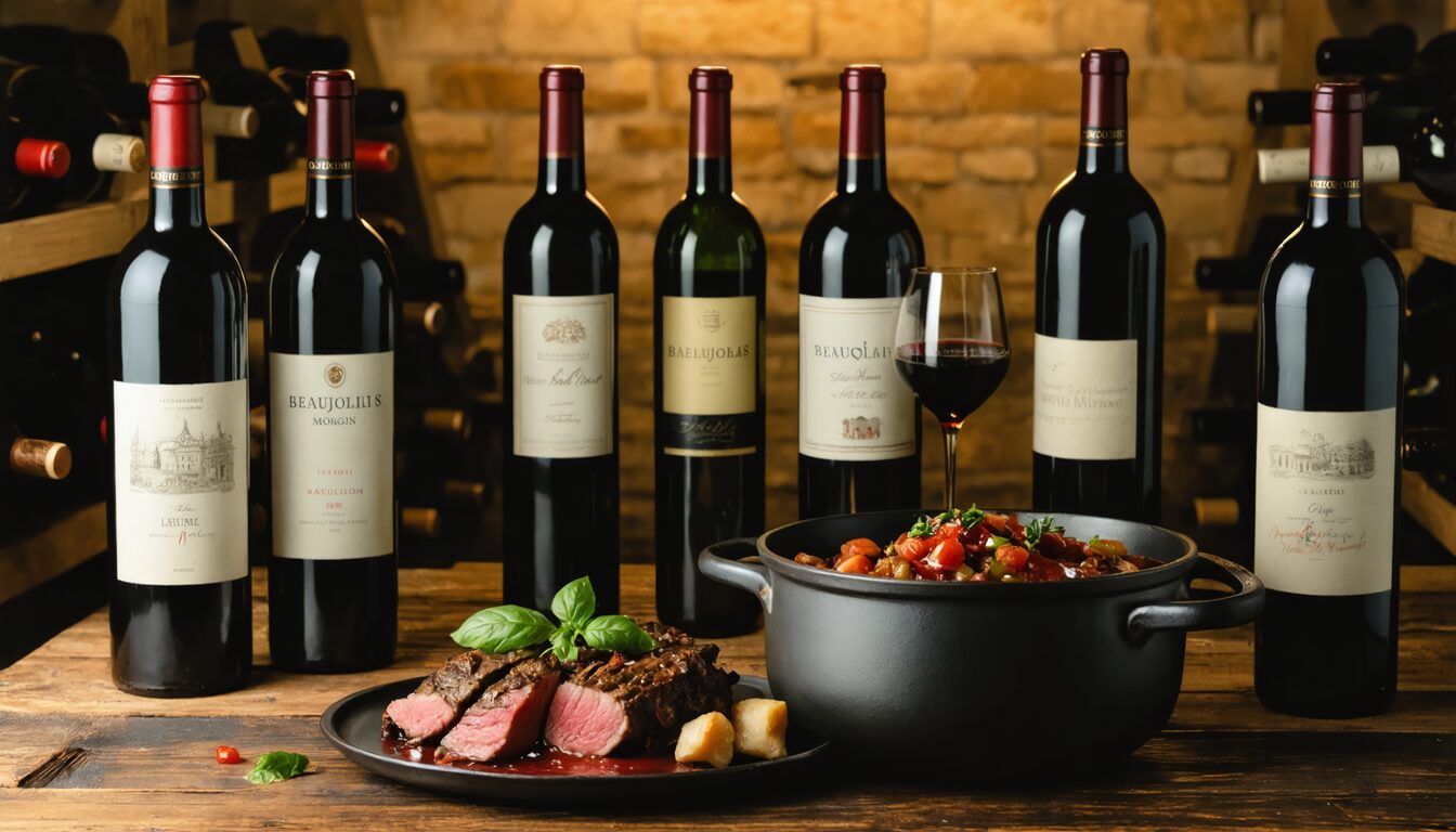 découvrez quel vin choisir pour sublimer votre bœuf bourguignon et retrouvez l'accord parfait qui ravira vos papilles.