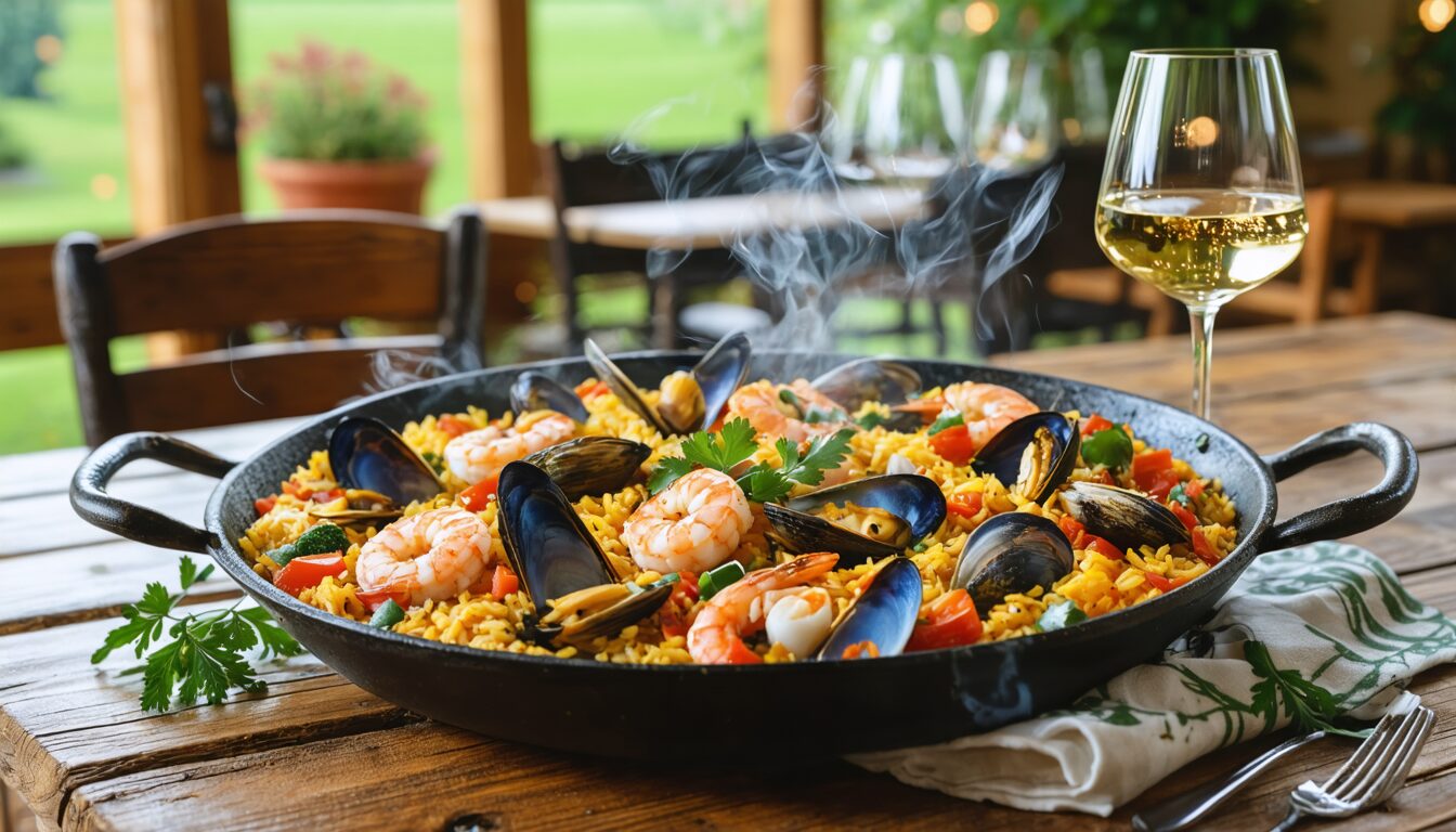découvrez quel vin choisir pour sublimer votre paella et révéler toutes les saveurs de ce plat traditionnel espagnol. conseils et accords parfaits pour un repas réussi.