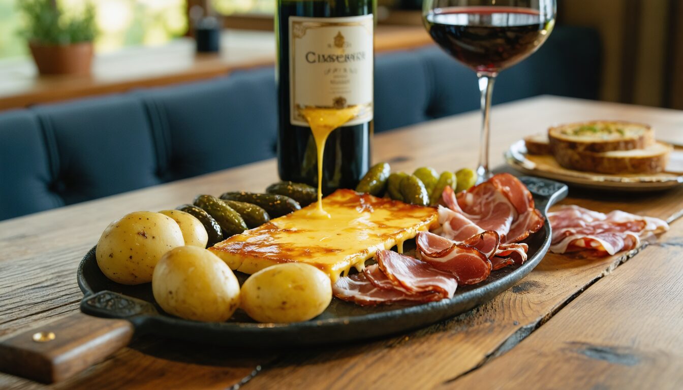 découvrez quel vin choisir pour sublimer votre raclette et ravir vos papilles avec des accords parfaits entre fromages et cépages.