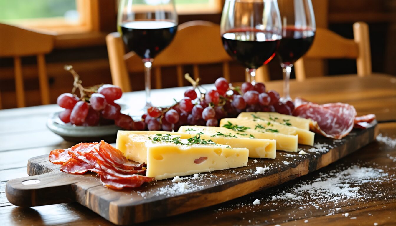 découvrez quel vin rouge choisir pour sublimer une raclette au fromage et à la charcuterie, et rendre votre repas encore plus savoureux.
